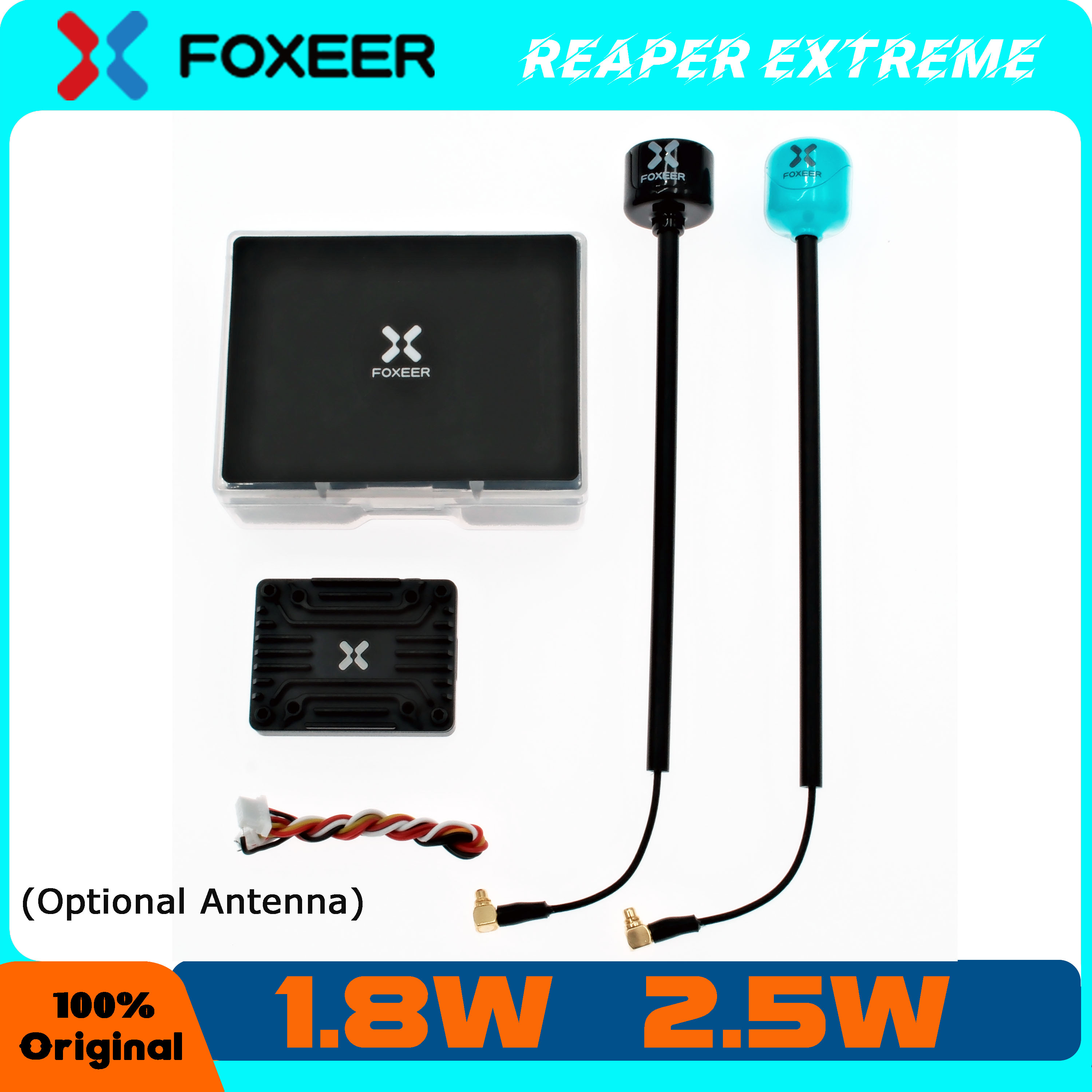 Foxeer Reaper Extreme 2.5W Vtx - Foxeer Reaper สุดยอด2.5W/1.8W 5.8G 72CH FPV