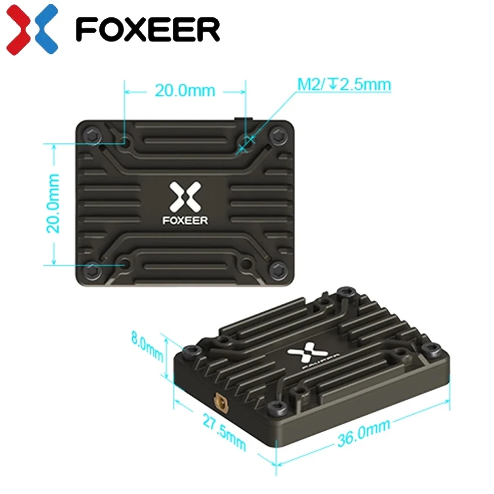 Foxeer 5.8G Reaper V2สุดขีด2.5 - Foxeer Reaper Extreme 2.5W Vtx บทวิจารณ์และราคา